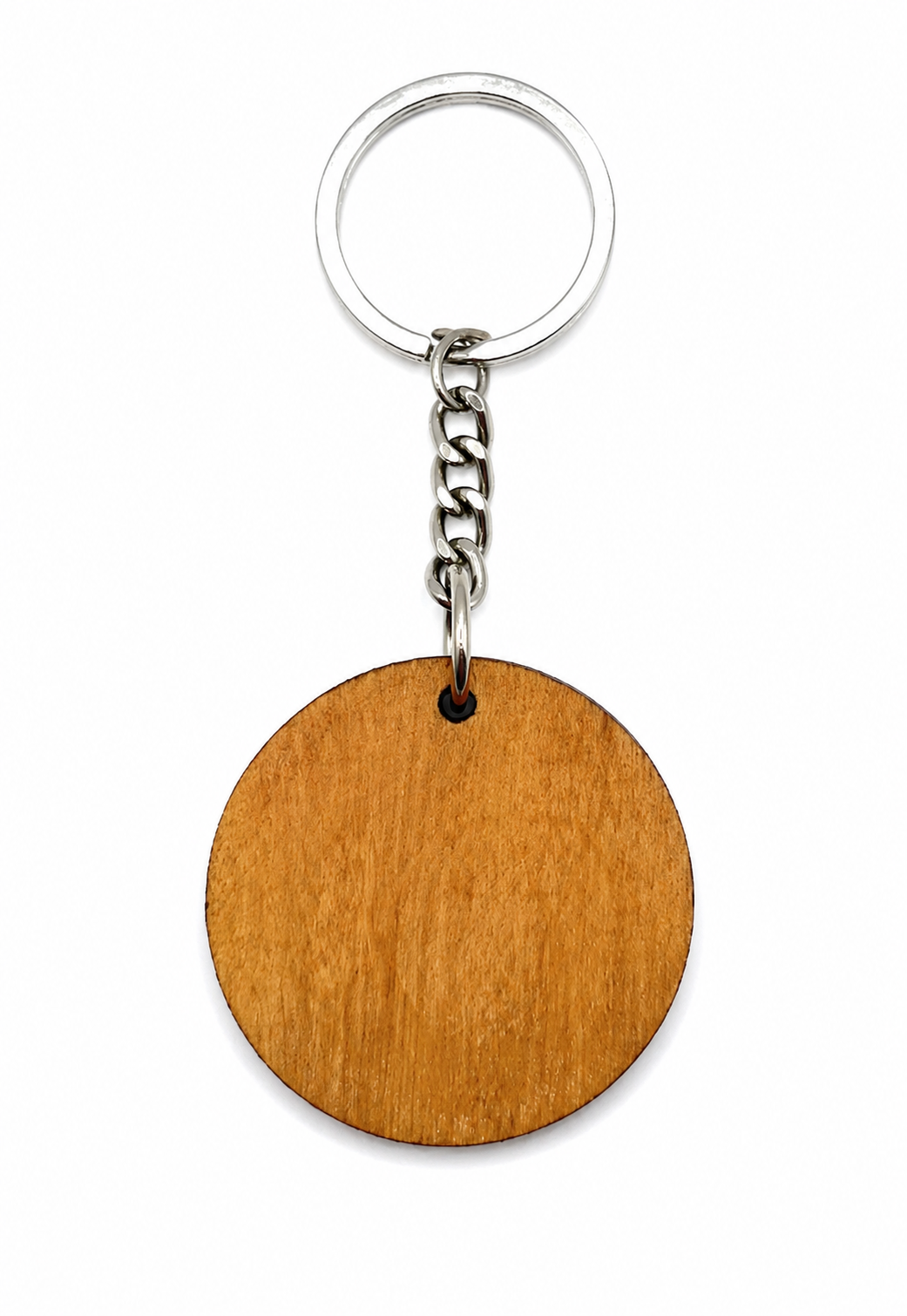 Hand-Carved Wooden Everest Keychain