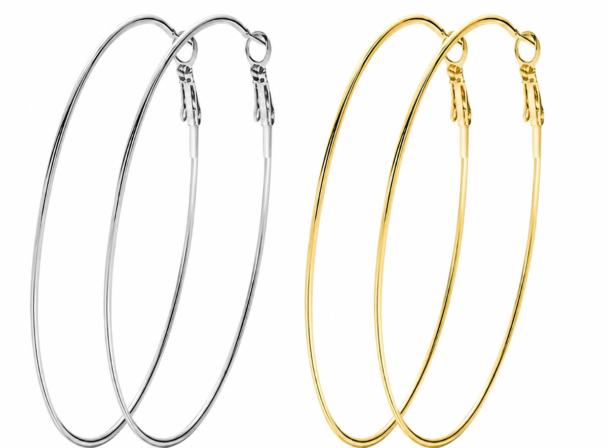 Stainless Steel Hoop Earring
