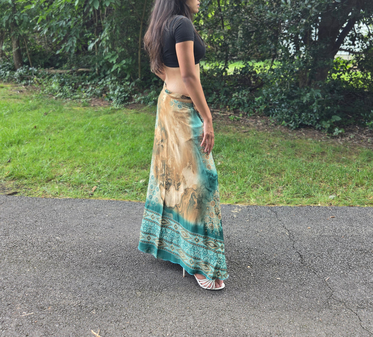 Classic Non-Reversible Saree Silk Wrap