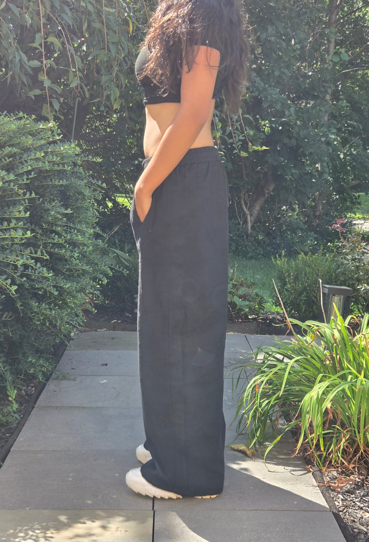 Relaxed Wide-Leg Cotton Pants