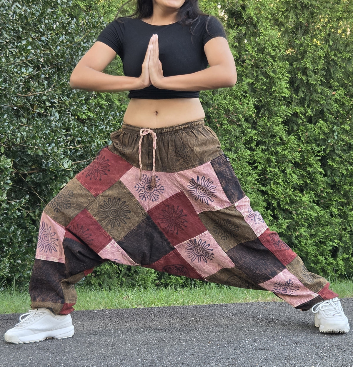 Boho Patchwork Harem Pants