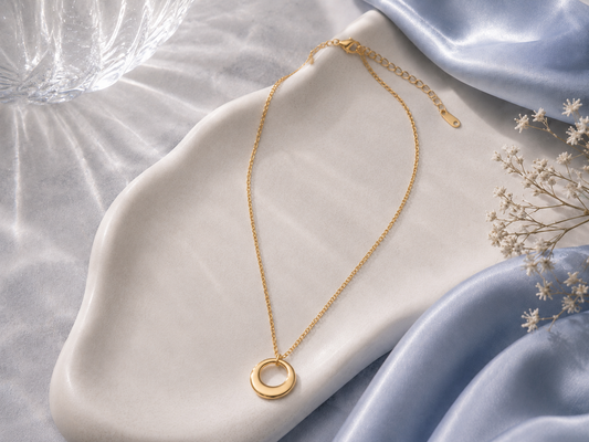 Circle Pendant Necklace