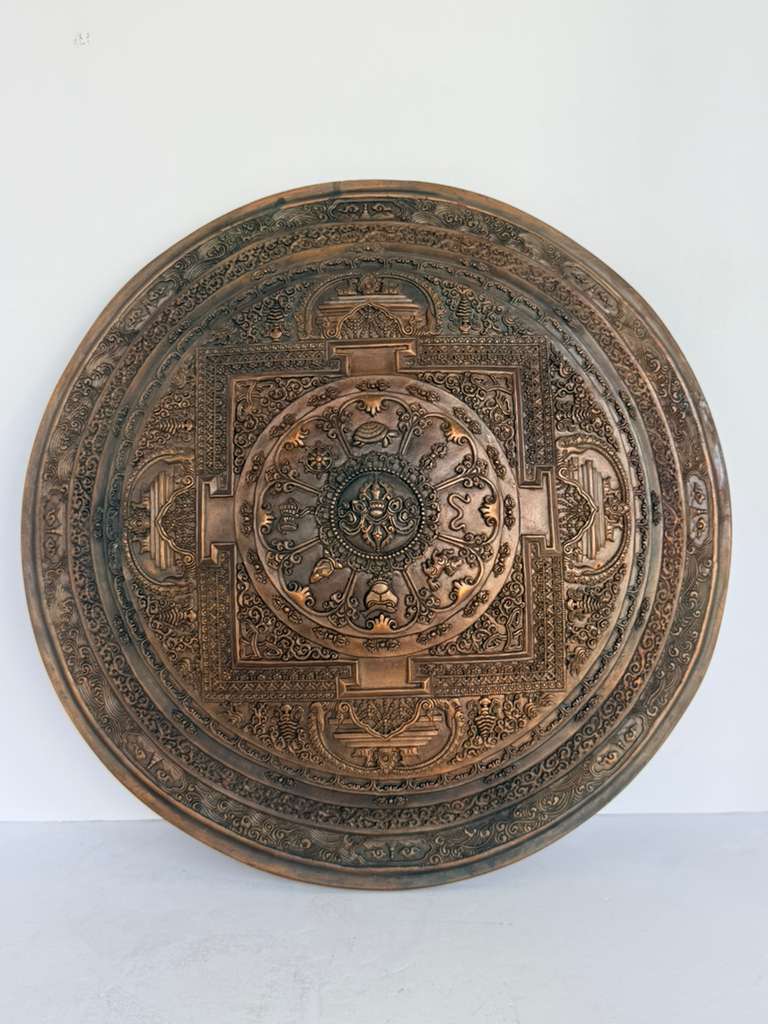 Handcrafted Copper Mandap Frame