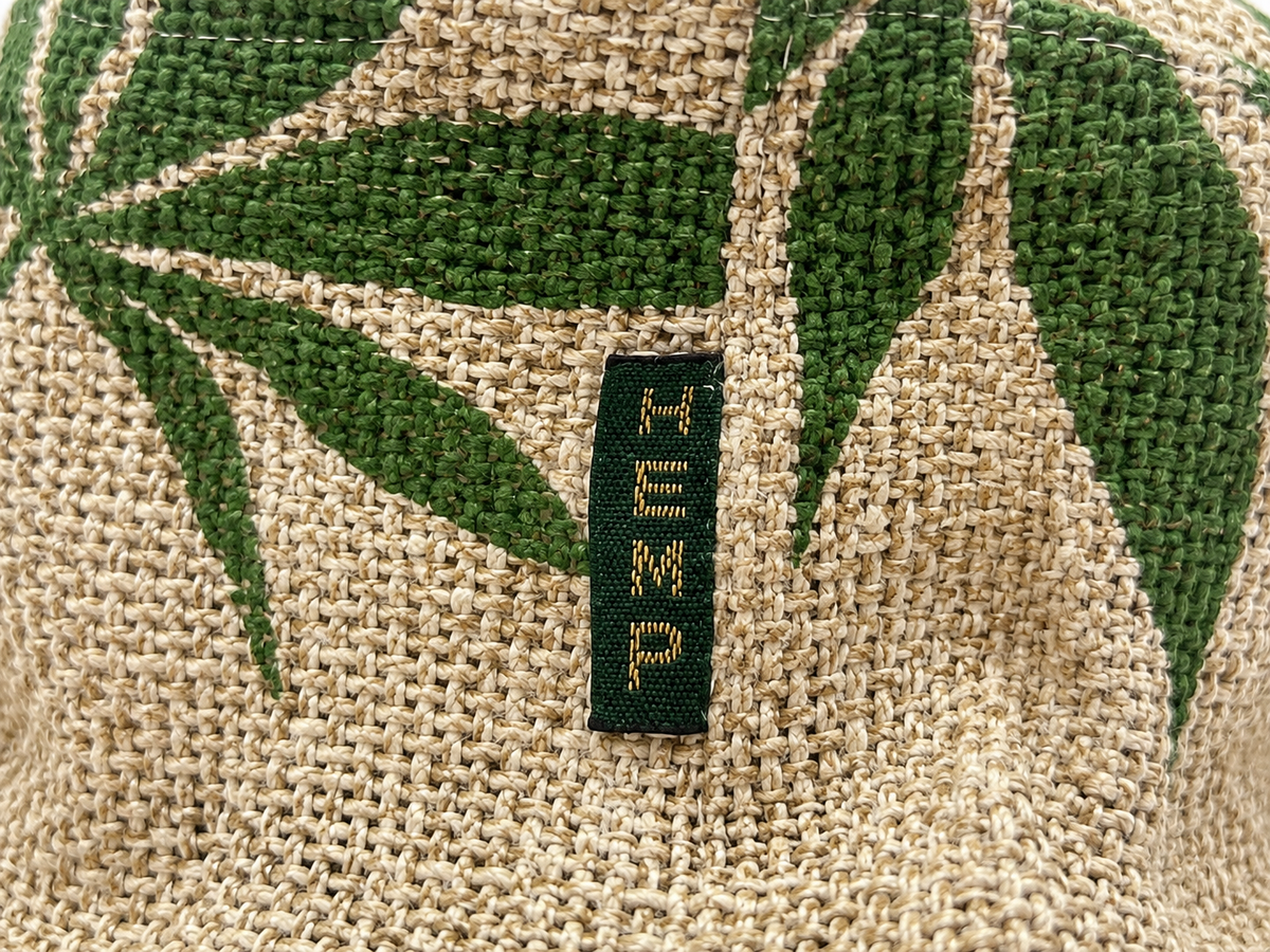 Hemp Leaf Bucket Hat