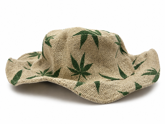 Hemp Leaf Bucket Hat
