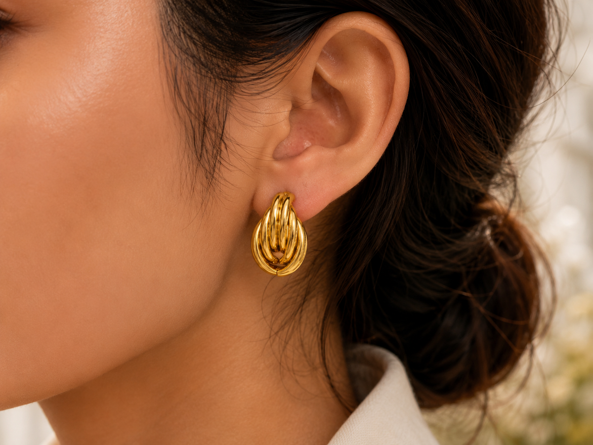 Twisted Knot Earrings