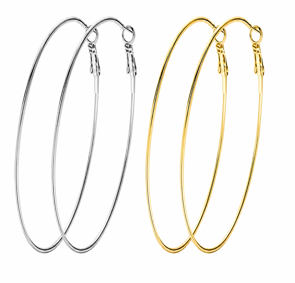 Stainless Steel Hoop Earring