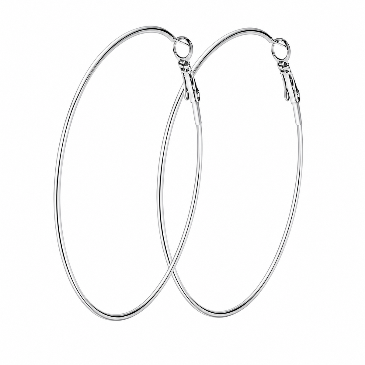 Stainless Steel Hoop Earring