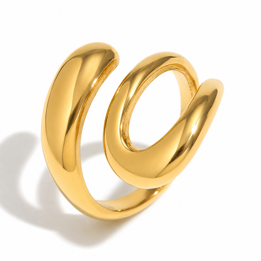 Sculptural Wrap Ring
