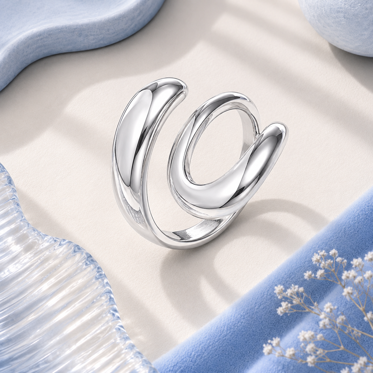 Sculptural Wrap Ring