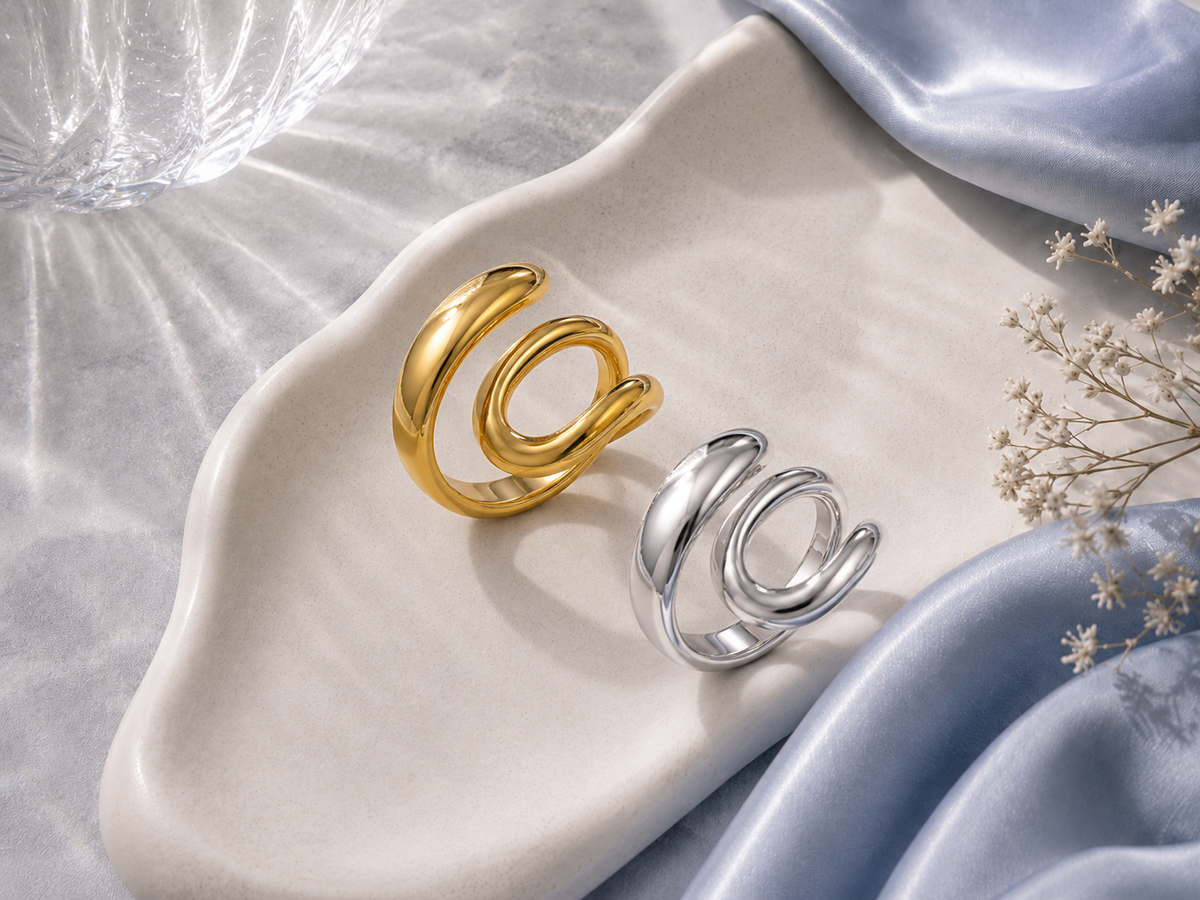 Sculptural Wrap Ring
