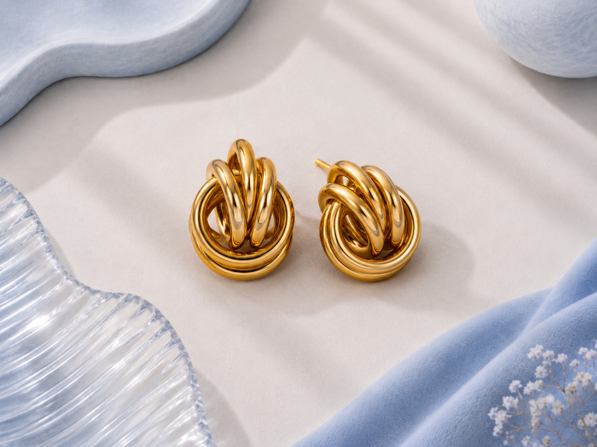 Twisted Knot Earrings