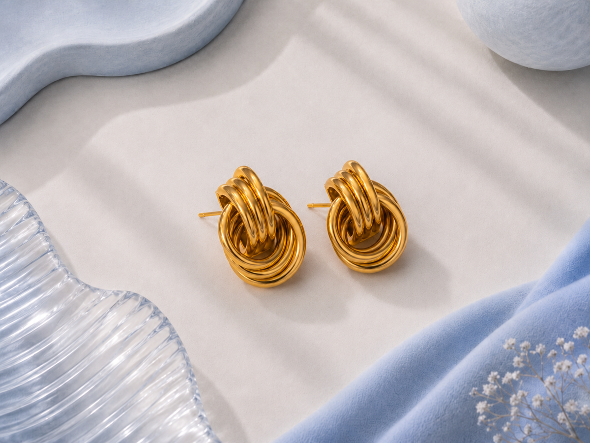 Twisted Knot Earrings
