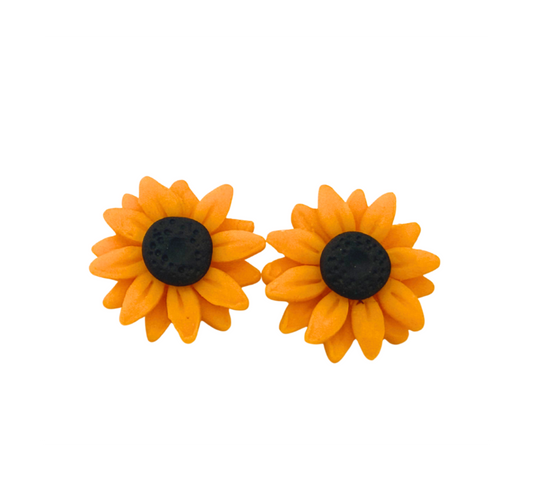 Sunflower Stud Earrings