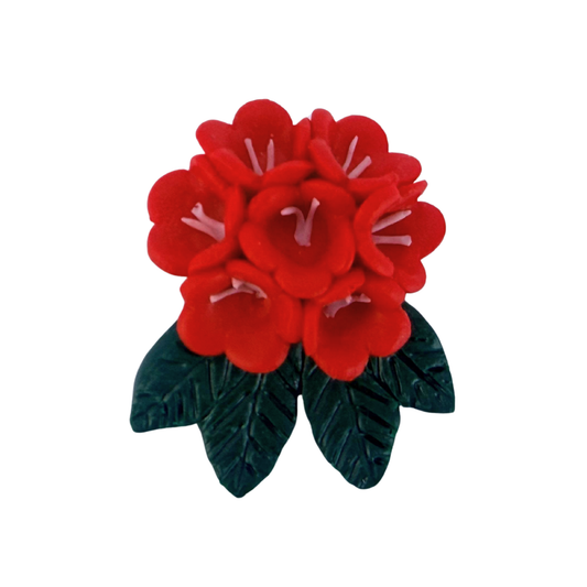 Handmade Clay Brooch